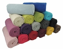 Kakaos Solid Color Cotton Yoga Blanket #2