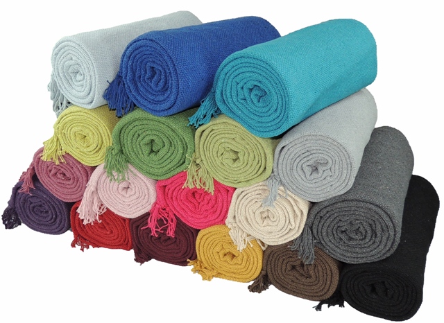 Solid Color Yoga Blanket - Grappa Lane