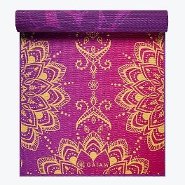 Gaiam Reversible Royal Bouquet Yoga Mat