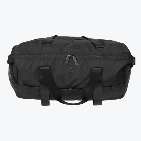 Gaiam Yoga Knapsack Single Strap Backpack Tote Bag Black NWT J2Y
