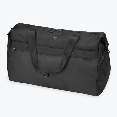 Gaiam Duffel Bag, Black/Grey 