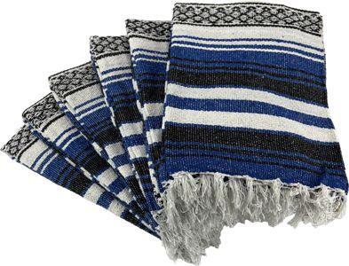 Value Set Of 6 Traditional Yoga Blankets