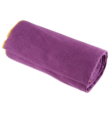 YogiToes rSkidless Yoga Mat Towel "Chakra Purple"