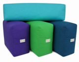 rectangular yoga bolsters