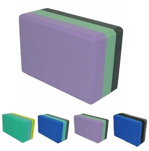 kakaos Tri Color Yoga Blocks